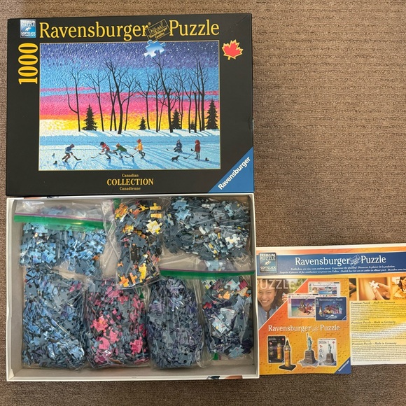 2 1000 Piece Puzzles - Picture 2 of 3